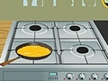 Cooking omelette
