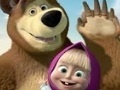 Masha and the Bear in the woods