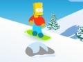 Bart snowboarding