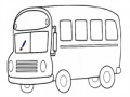 Student Bus Coloring