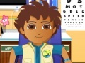 Dora and Diego at the eye clinic