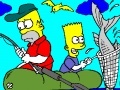 Bart And Homer to Fishing