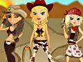 Cowgirl Posse In Texas