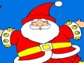 Santa clause coloring 
