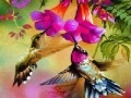 Hungry flower birds puzzle
