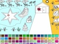 Christmas in resort coloring