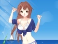 Anime summer girl dress up game