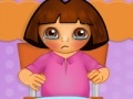 Dora got flu