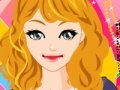 Tender girl makeup