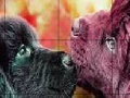 Lovely dog couple slide puzzle