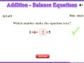 Addition - Balance Equations