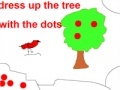 Dress up the tree with the dots