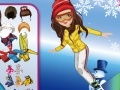 Shining Girl Skiing Dress Up