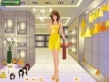 Yellow fashion dress up game