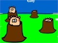 Shooting People. Who pop out of holes.
