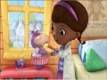 Doc McStuffins. Holly at the bathroom. Puzzle
