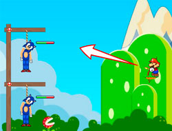 マリオとソニック人形
