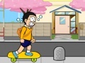 Doraemon late to school