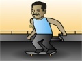 Kalifornia beach Skateboarding