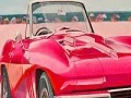 Pink beach car slide puzzle