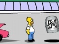 The Simpsons In Homers Beer Run