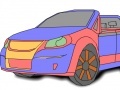 Roadster car coloring