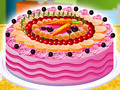 Cake Full of Fruits Decoration