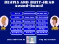 The Beavis and Butthead sound board