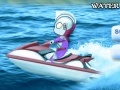 Ultraman Tiga Wave Race. Water scooter