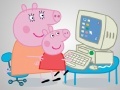 Little Pig: At the computer