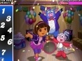 Dora birthday party hidden numbers