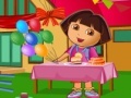 Dora Birthday Bath Cleaning