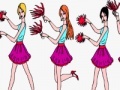 Cheerleaders Coloring