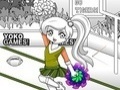 Pom Pom Cheerleader Coloring