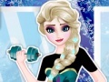 Elsa at the gym
