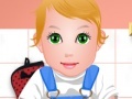 Baby Juliet Cooking Pizza