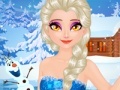 Elsa. Sparkling eyelashes