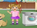 Baby Emma: Laundry time