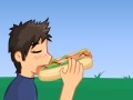 How to properly eat a hot dog