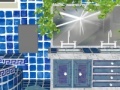 Blue bathroom escape