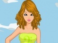 Casual girl dress up