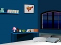 Dark blu house escape