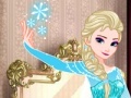 Frozen Elsa: fire makeover