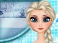 Elsa washing dishes