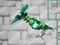 Combine Dino Robot - Ptera Green