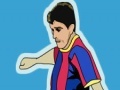 Lionel Messi smashing