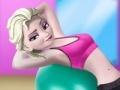 Elsa gym workout