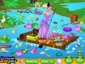 Princess Tiana Pond Cleaning