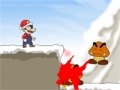 Mario Christmas combat