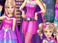 Super Barbie sisters transform